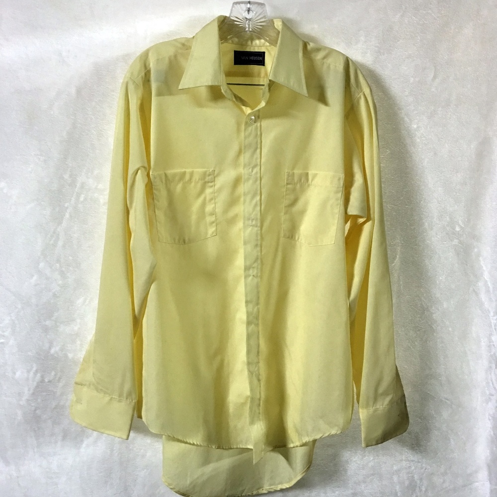 Van Heusen Men’s Shirt Size L Regular Fit